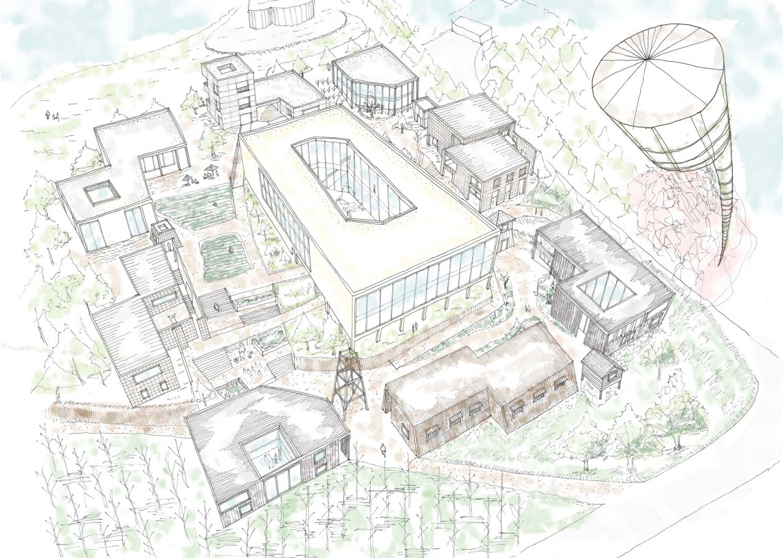 渡邊俯瞰パース